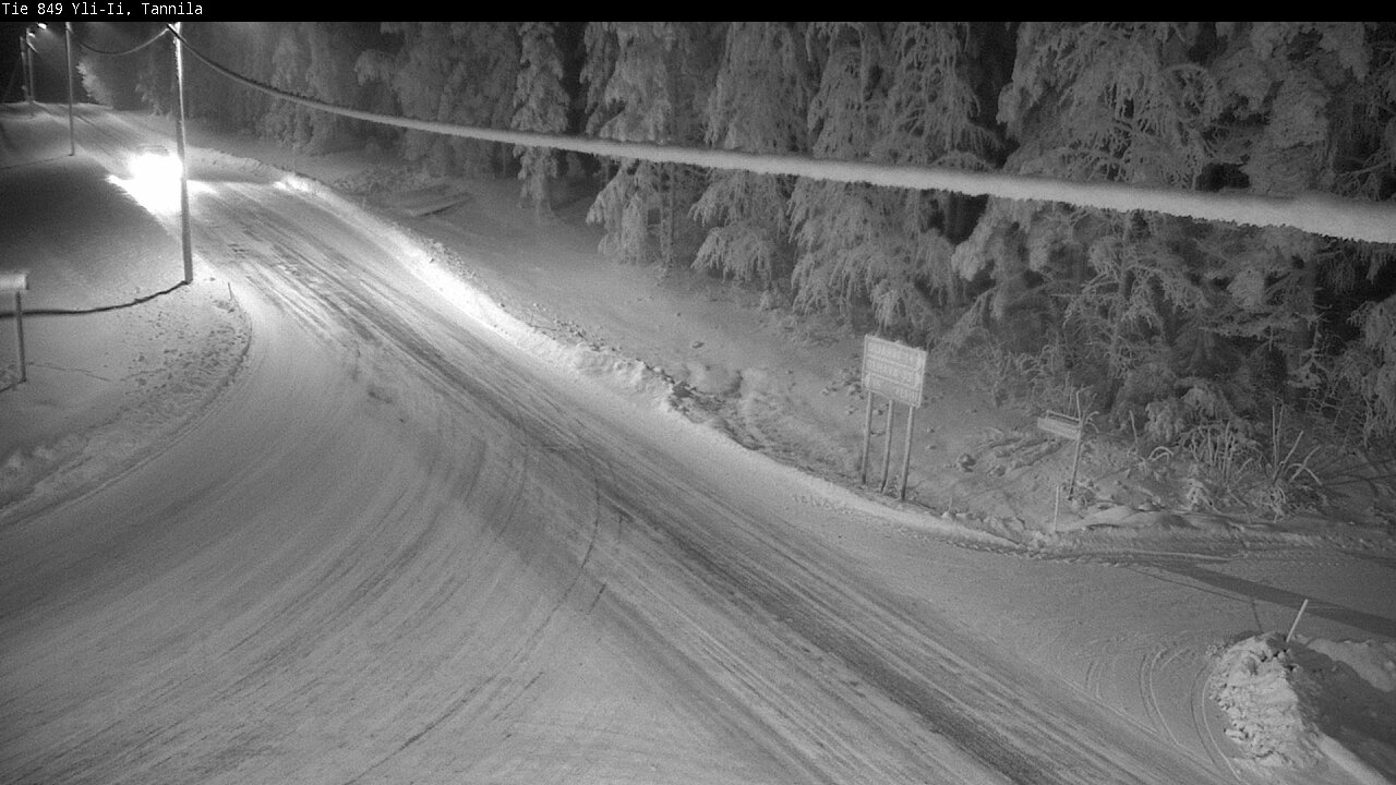 Weather Camera Image Road 849 Yli-Ii, Tannila, Oulu, Pohjois-Pohjanmaa