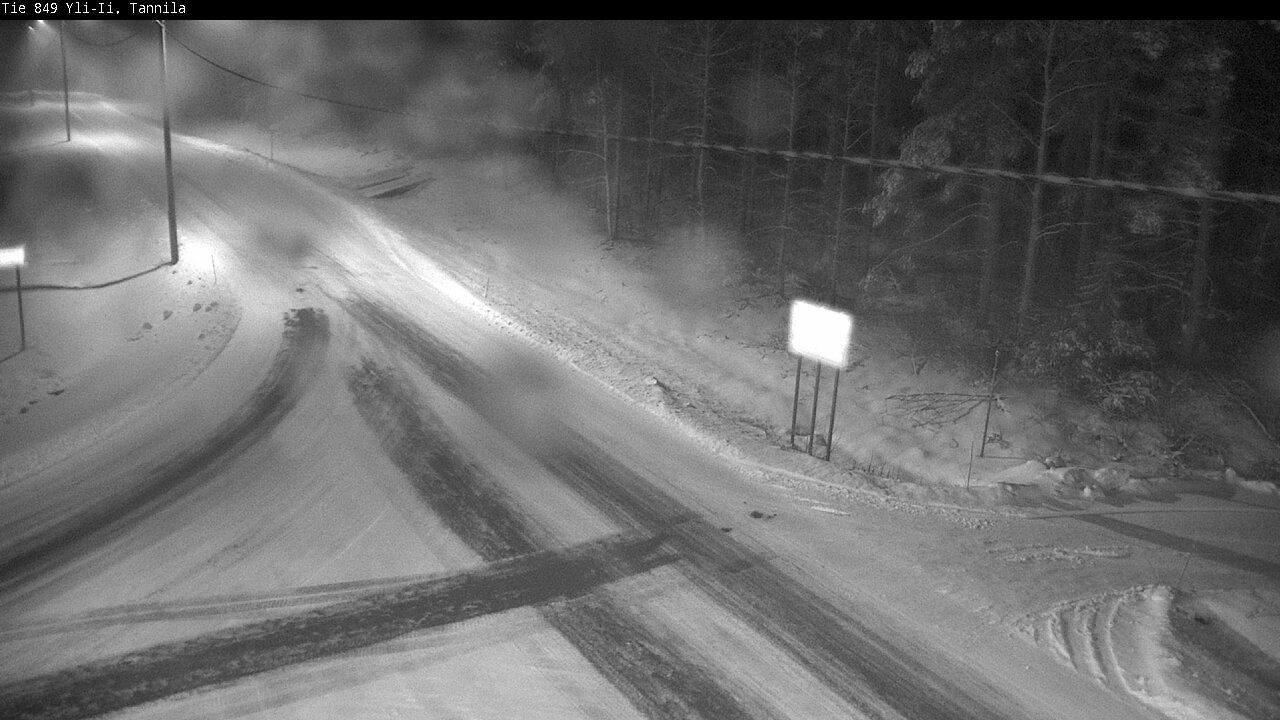 Weather Camera Image Road 849 Yli-Ii, Tannila, Oulu, Pohjois-Pohjanmaa