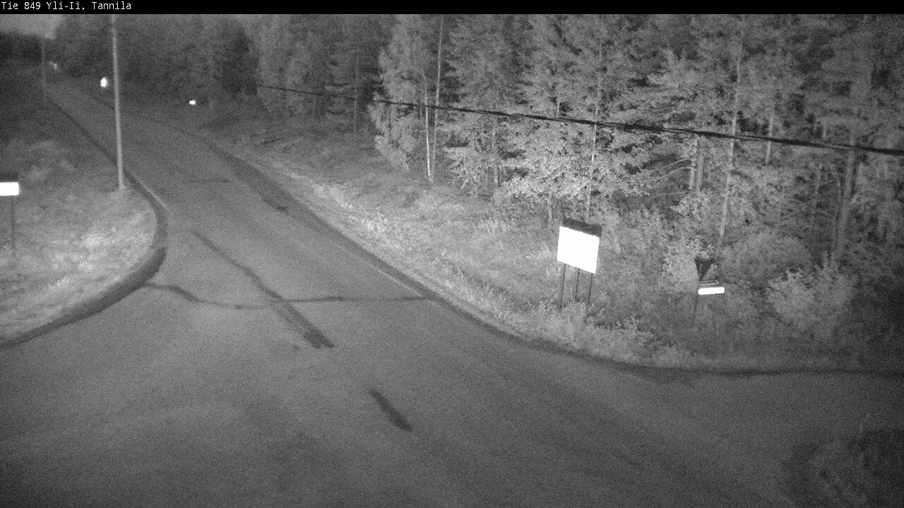 Weather Camera Image Road 849 Yli-Ii, Tannila, Oulu, Pohjois-Pohjanmaa