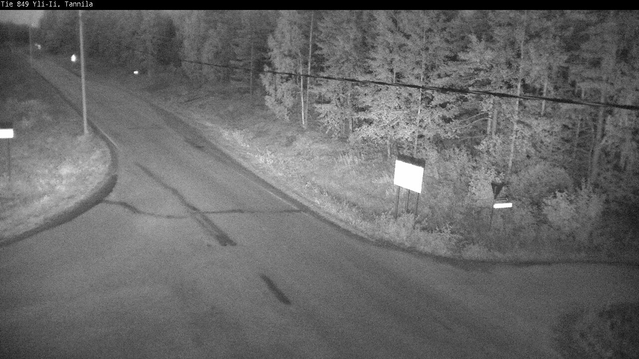 Weather Camera Image Road 849 Yli-Ii, Tannila, Oulu, Pohjois-Pohjanmaa