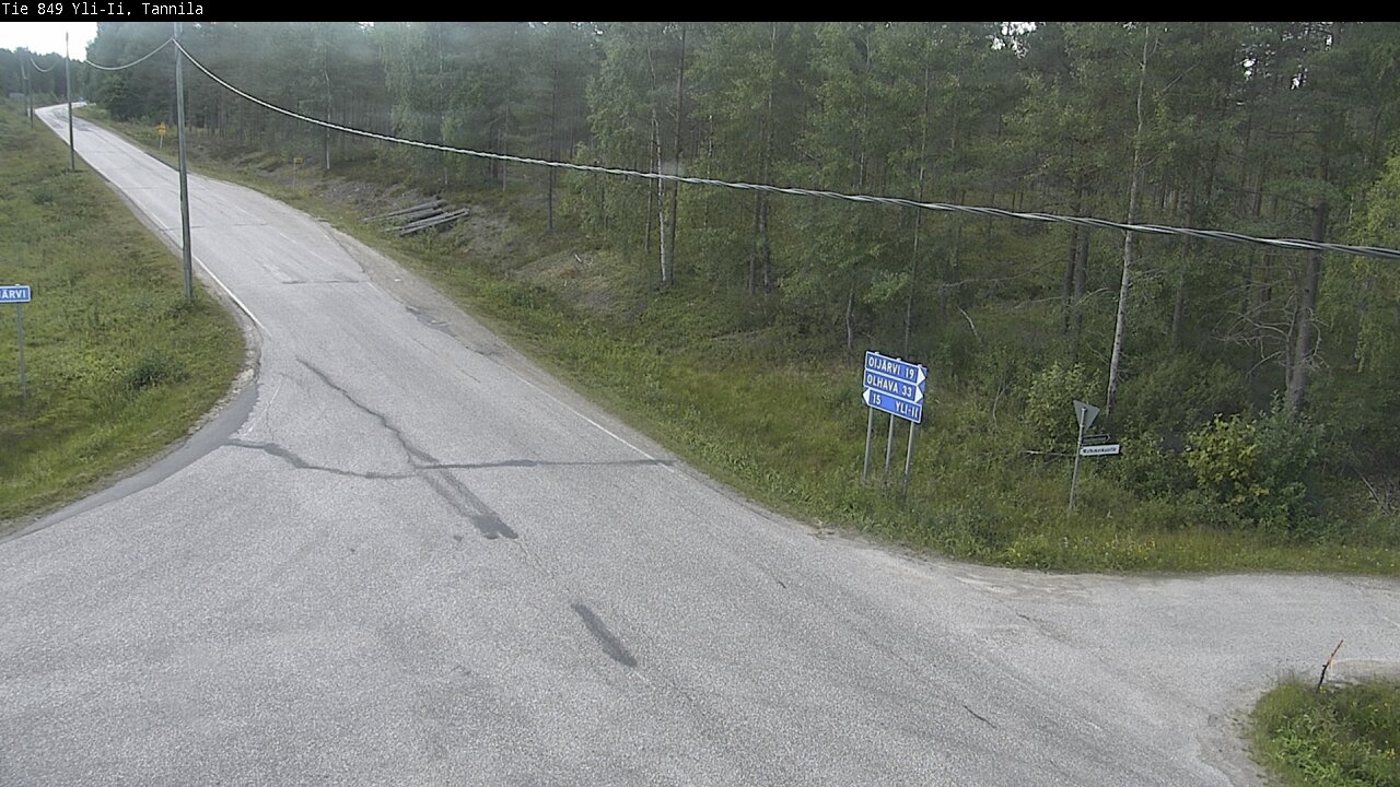 Kelikamerat Kuva Tie 849 Yli-Ii, Tannila, Oulu, Pohjois-Pohjanmaa