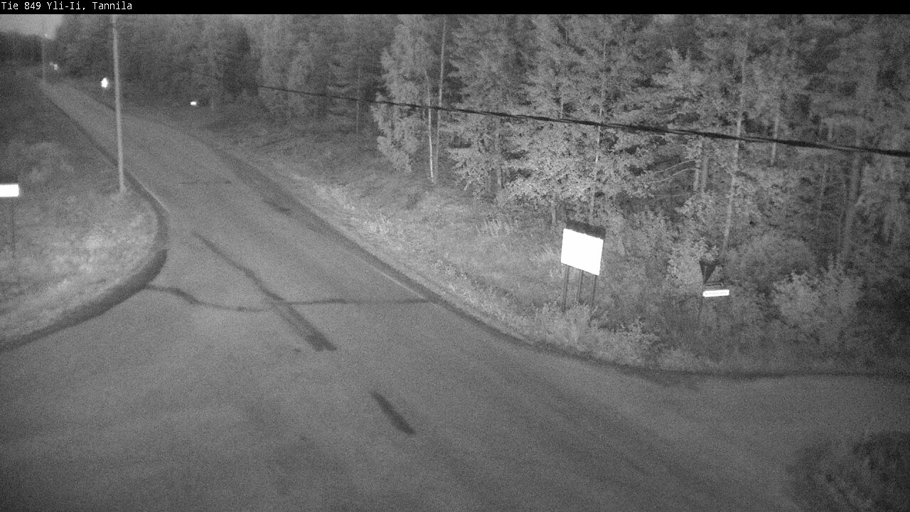 Weather Camera Image Road 849 Yli-Ii, Tannila, Oulu, Pohjois-Pohjanmaa