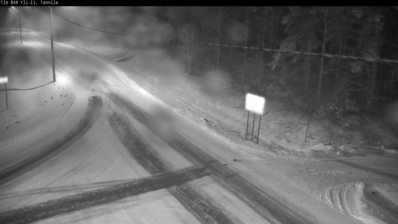Weather Camera Image Road 849 Yli-Ii, Tannila, Oulu, Pohjois-Pohjanmaa