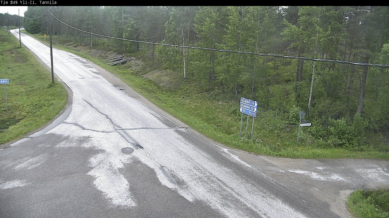Kelikamerat Kuva Tie 849 Yli-Ii, Tannila, Oulu, Pohjois-Pohjanmaa