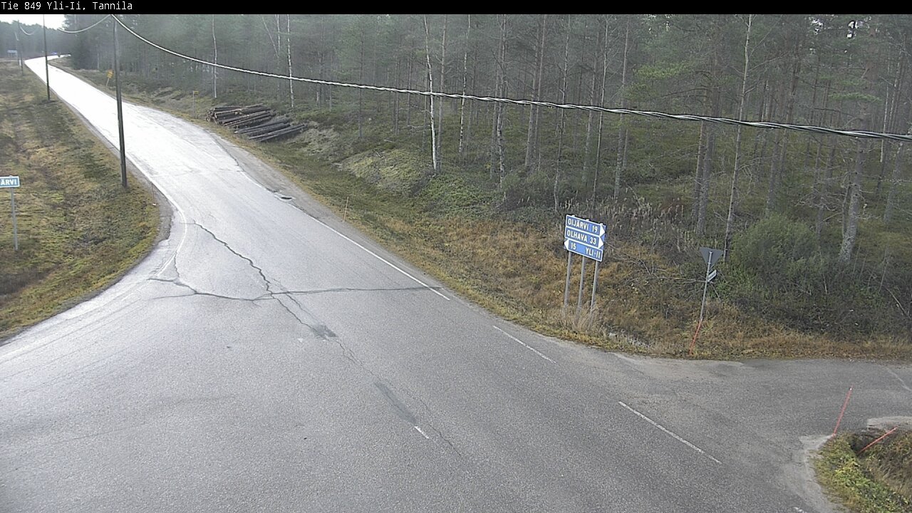 Kelikamerat Kuva Tie 849 Yli-Ii, Tannila, Oulu, Pohjois-Pohjanmaa