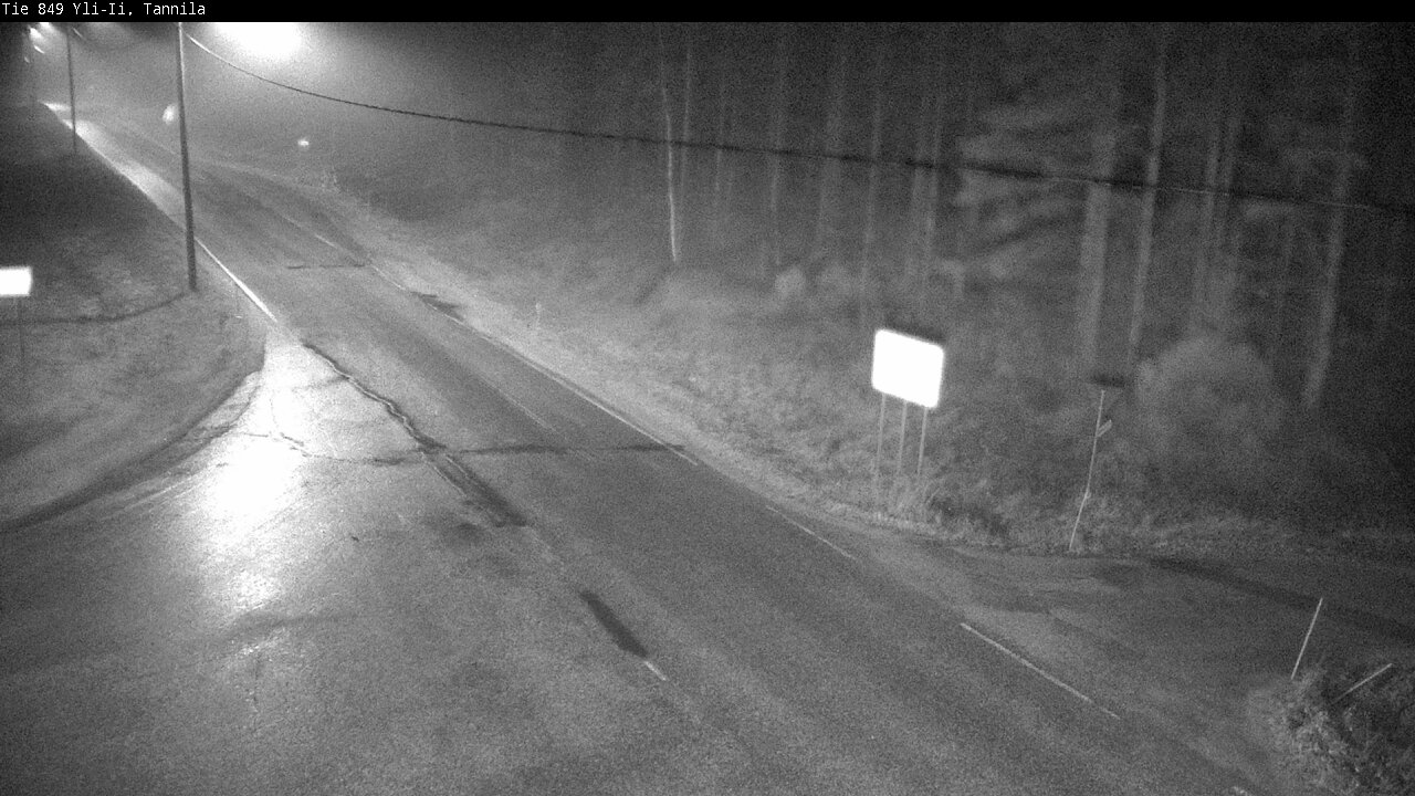 Weather Camera Image Road 849 Yli-Ii, Tannila, Oulu, Pohjois-Pohjanmaa