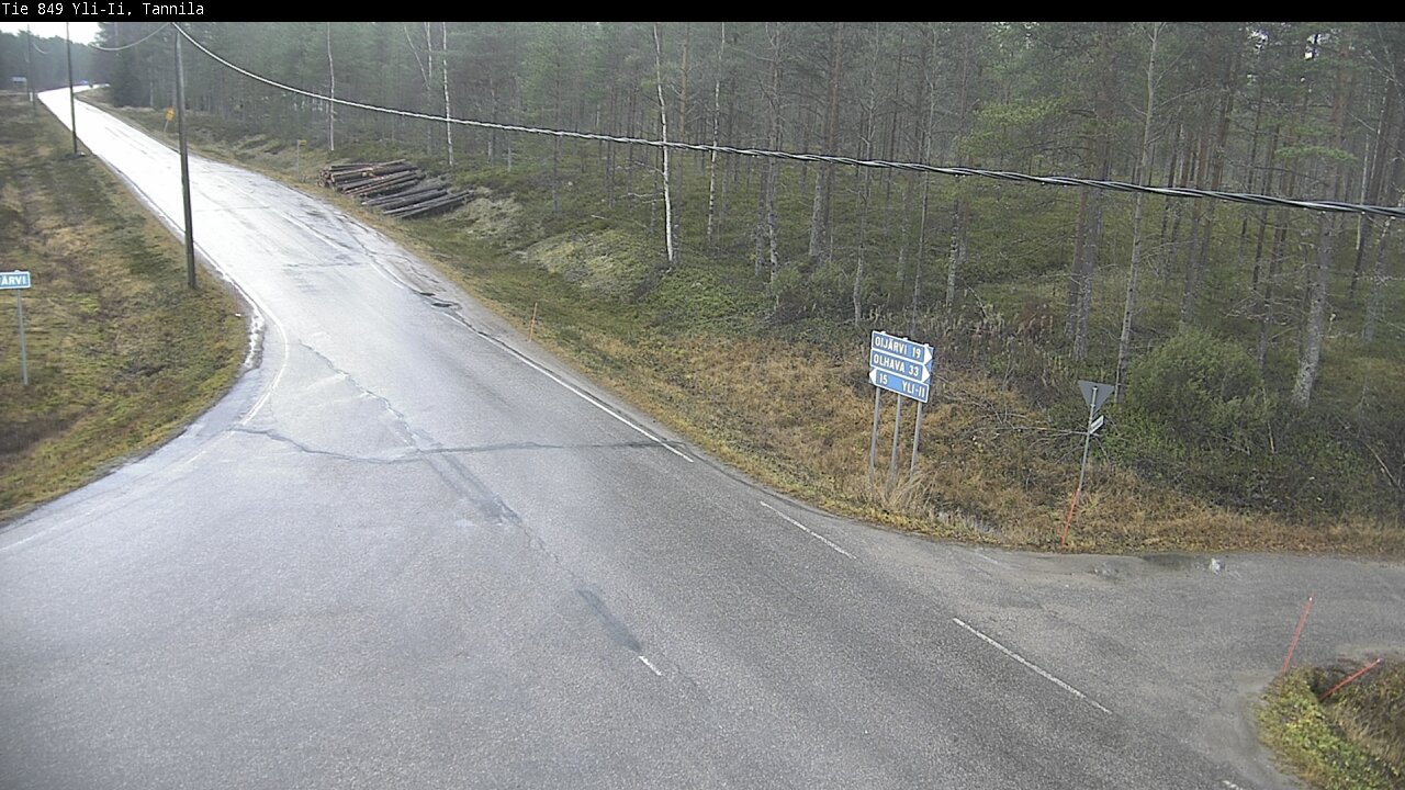 Kelikamerat Kuva Tie 849 Yli-Ii, Tannila, Oulu, Pohjois-Pohjanmaa