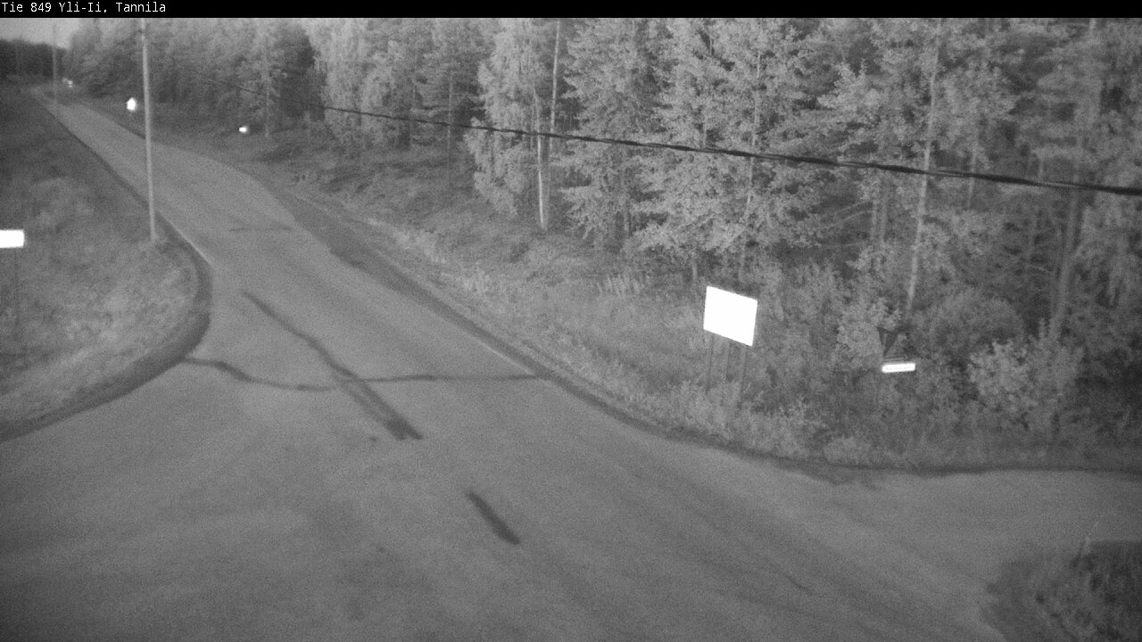 Weather Camera Image Road 849 Yli-Ii, Tannila, Oulu, Pohjois-Pohjanmaa