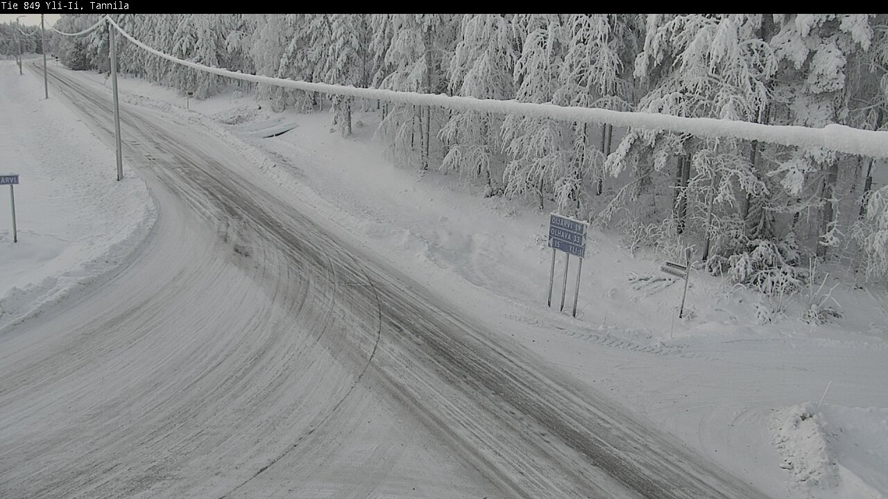 Kelikamerat Kuva Tie 849 Yli-Ii, Tannila, Oulu, Pohjois-Pohjanmaa