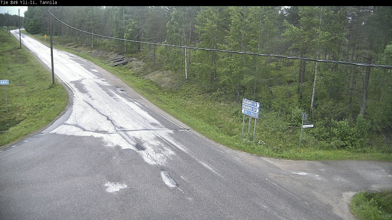 Kelikamerat Kuva Tie 849 Yli-Ii, Tannila, Oulu, Pohjois-Pohjanmaa