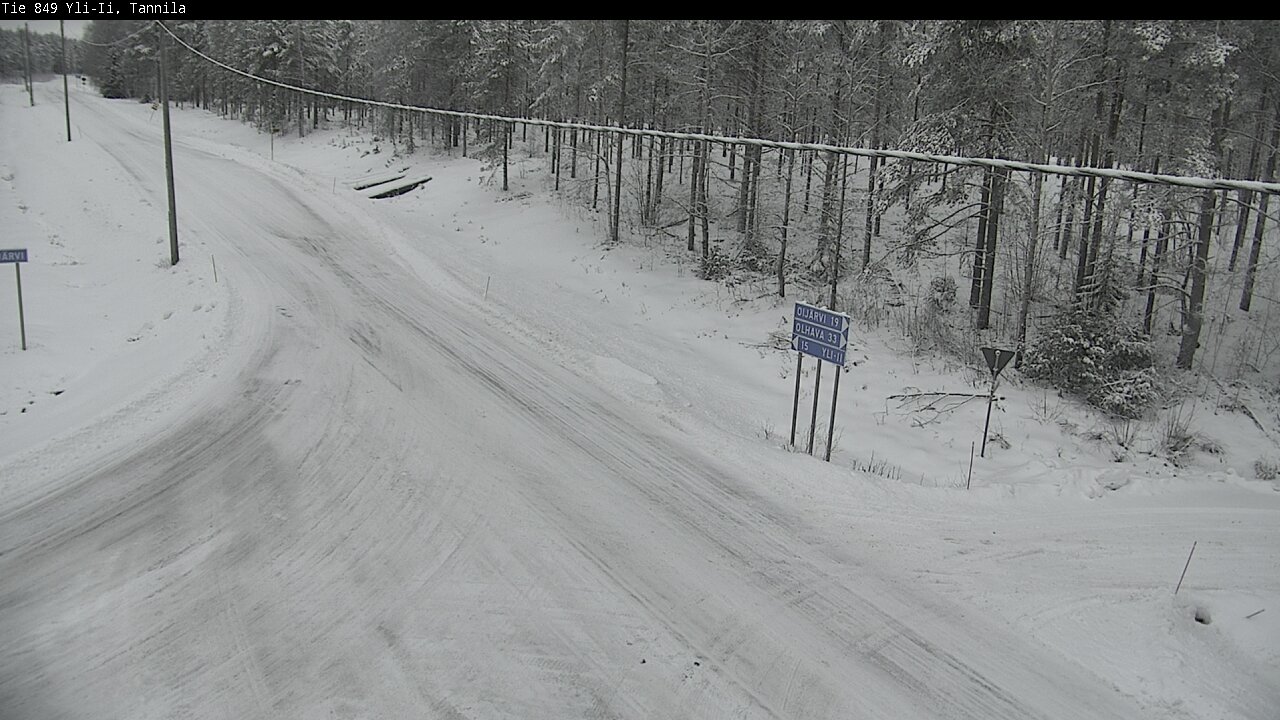 Kelikamerat Kuva Tie 849 Yli-Ii, Tannila, Oulu, Pohjois-Pohjanmaa