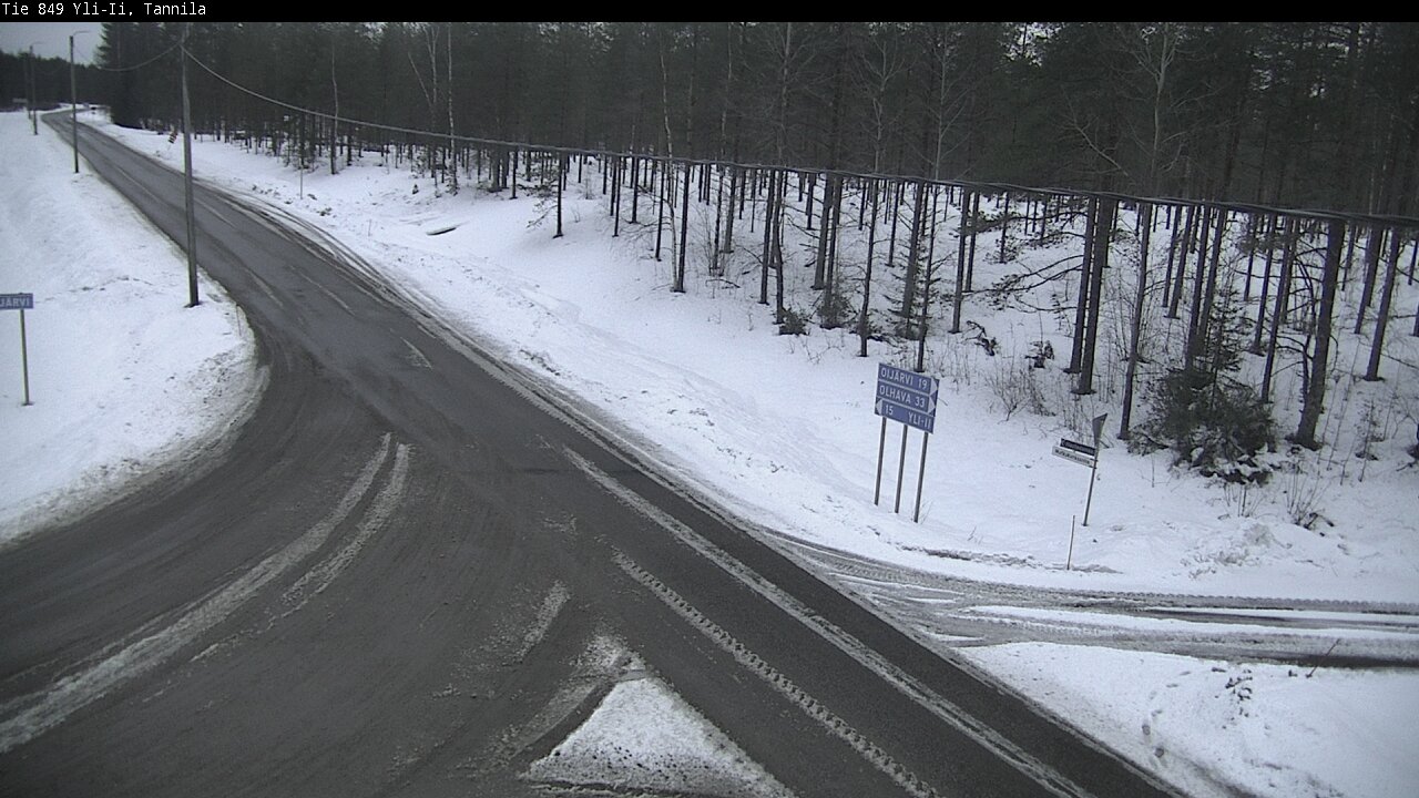 Kelikamerat Kuva Tie 849 Yli-Ii, Tannila, Oulu, Pohjois-Pohjanmaa