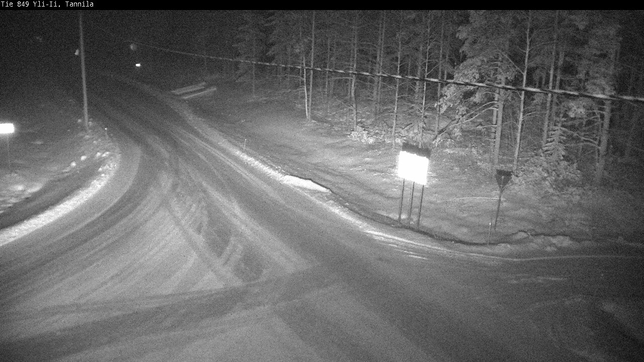 Weather Camera Image Road 849 Yli-Ii, Tannila, Oulu, Pohjois-Pohjanmaa