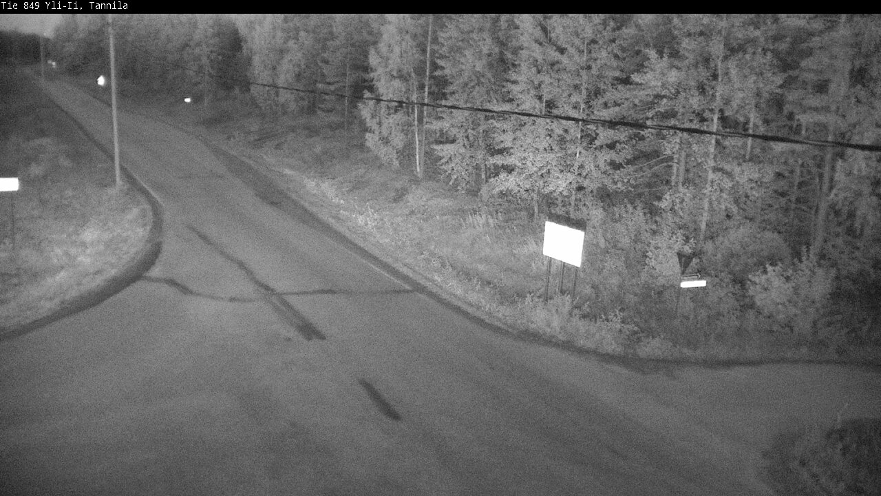 Weather Camera Image Road 849 Yli-Ii, Tannila, Oulu, Pohjois-Pohjanmaa