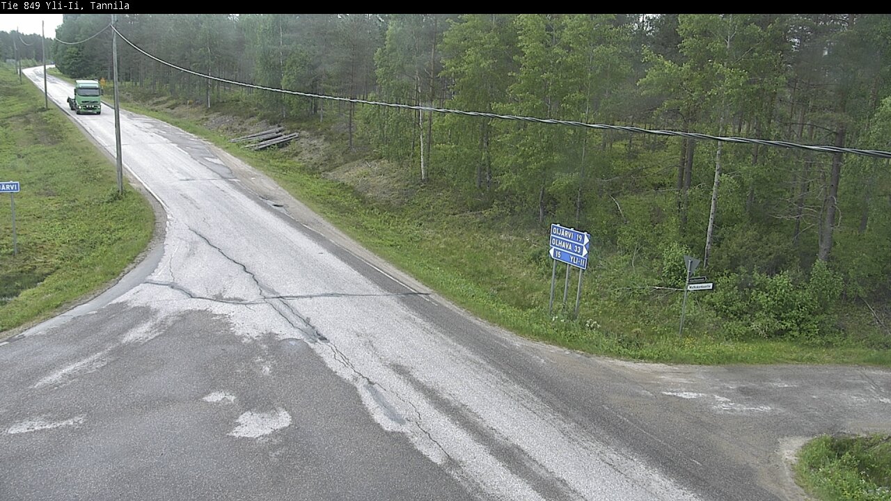 Kelikamerat Kuva Tie 849 Yli-Ii, Tannila, Oulu, Pohjois-Pohjanmaa