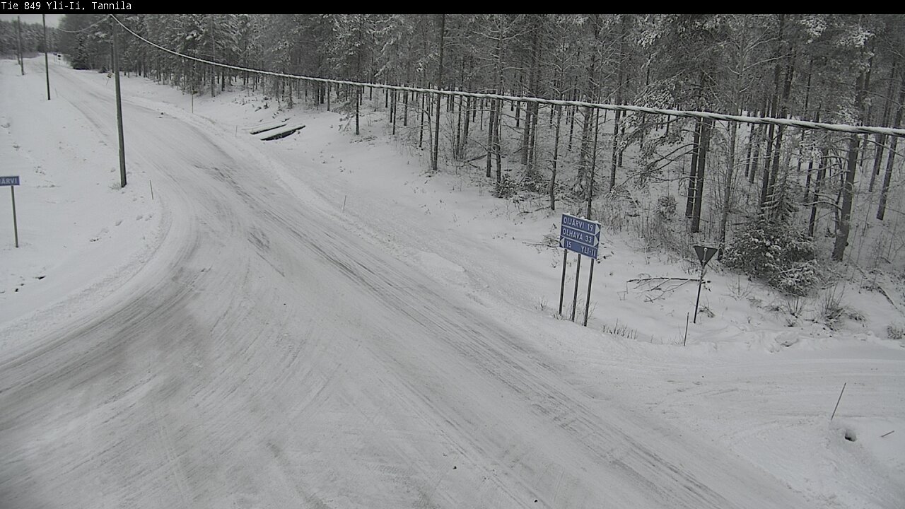 Kelikamerat Kuva Tie 849 Yli-Ii, Tannila, Oulu, Pohjois-Pohjanmaa