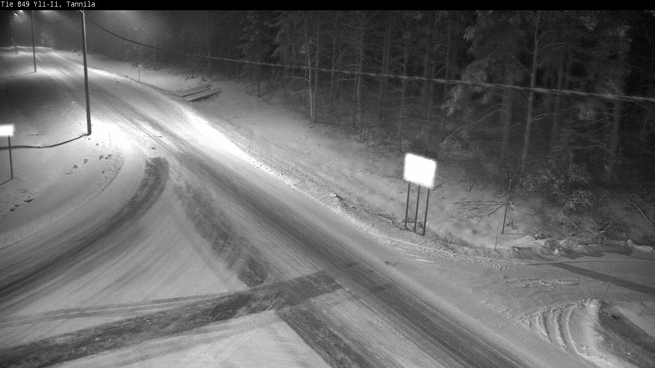 Weather Camera Image Road 849 Yli-Ii, Tannila, Oulu, Pohjois-Pohjanmaa