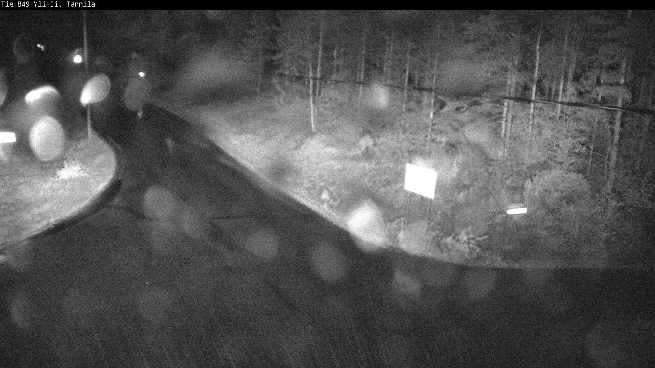 Weather Camera Image Väg 849 Yli-Ii, Tannila, Oulu, Pohjois-Pohjanmaa