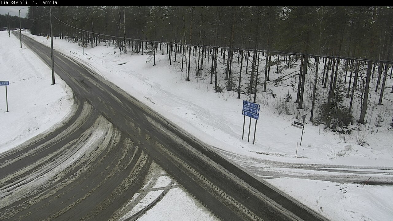 Kelikamerat Kuva Tie 849 Yli-Ii, Tannila, Oulu, Pohjois-Pohjanmaa