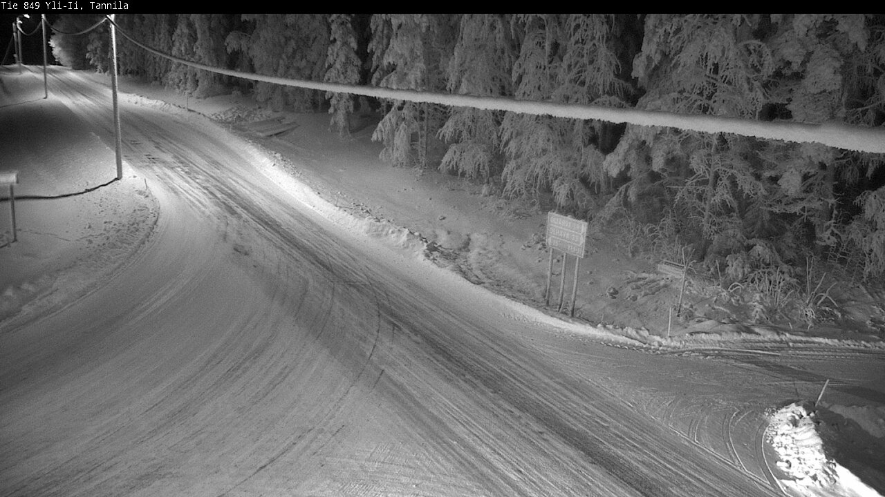 Weather Camera Image Road 849 Yli-Ii, Tannila, Oulu, Pohjois-Pohjanmaa