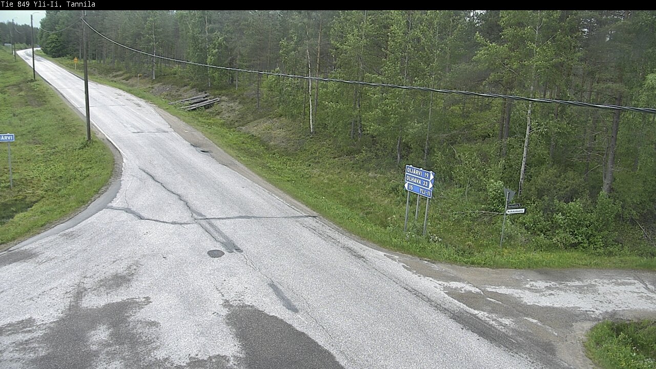 Kelikamerat Kuva Tie 849 Yli-Ii, Tannila, Oulu, Pohjois-Pohjanmaa
