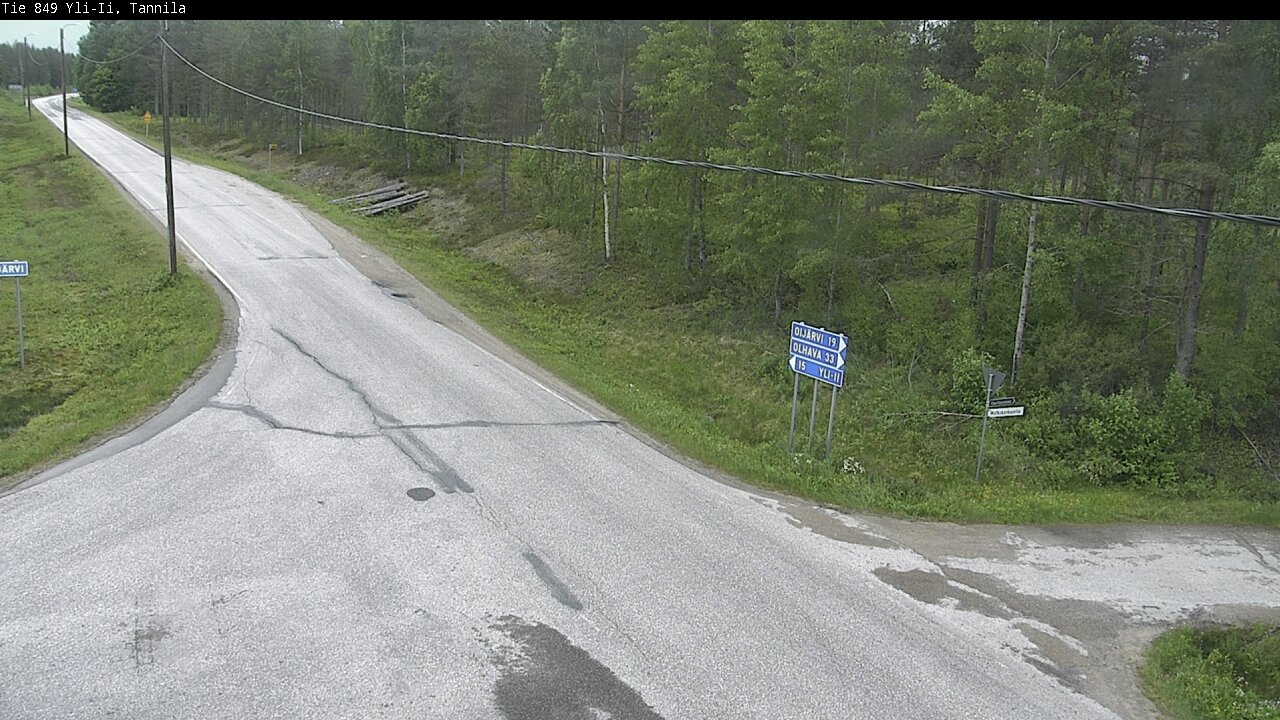 Kelikamerat Kuva Tie 849 Yli-Ii, Tannila, Oulu, Pohjois-Pohjanmaa