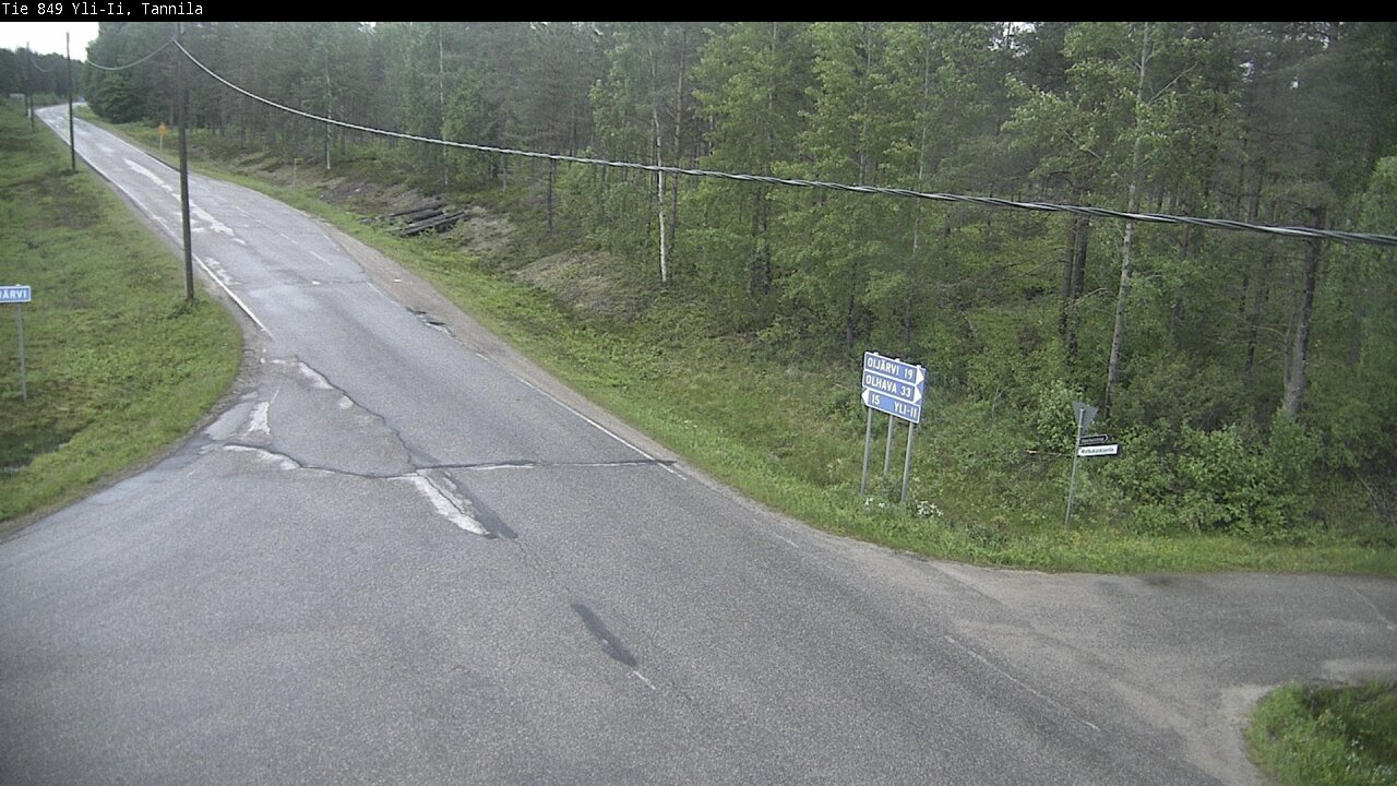 Kelikamerat Kuva Tie 849 Yli-Ii, Tannila, Oulu, Pohjois-Pohjanmaa