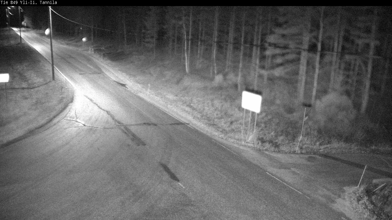 Kelikamerat Kuva Tie 849 Yli-Ii, Tannila, Oulu, Pohjois-Pohjanmaa