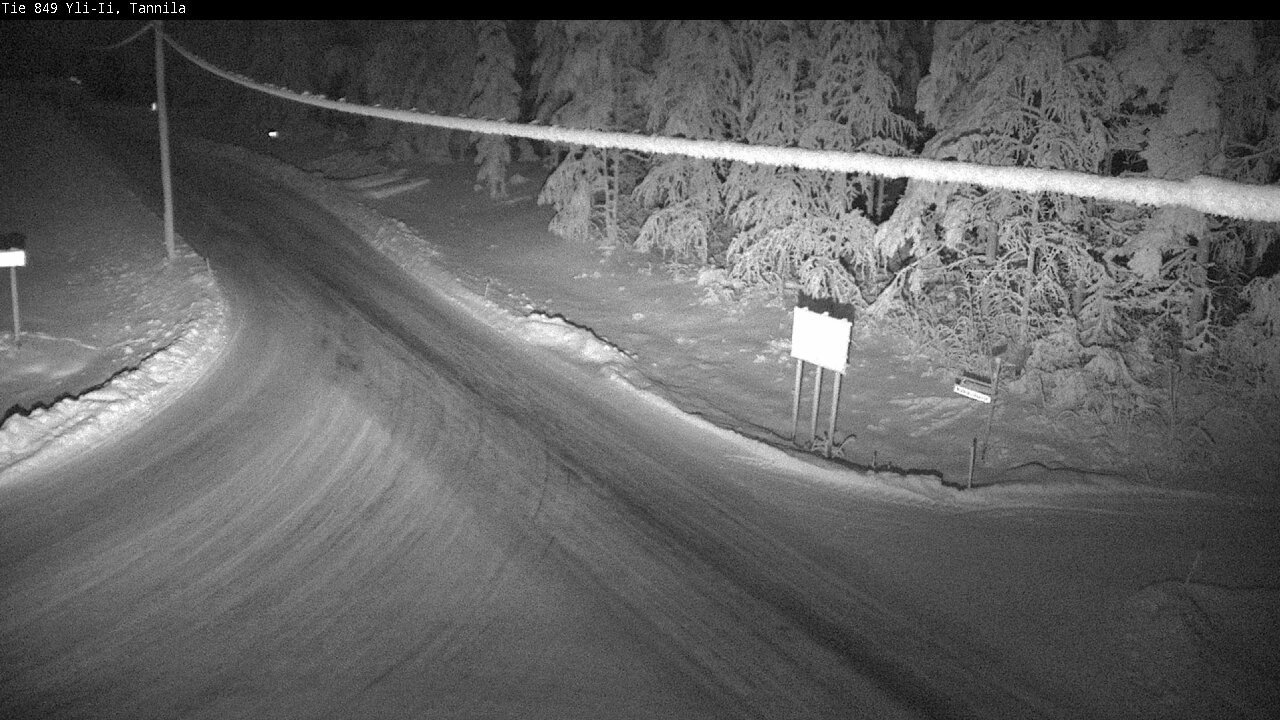 Weather Camera Image Road 849 Yli-Ii, Tannila, Oulu, Pohjois-Pohjanmaa