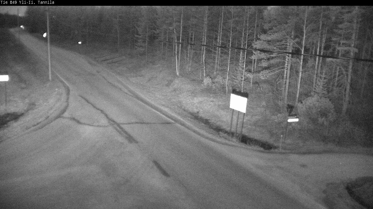 Weather Camera Image Road 849 Yli-Ii, Tannila, Oulu, Pohjois-Pohjanmaa