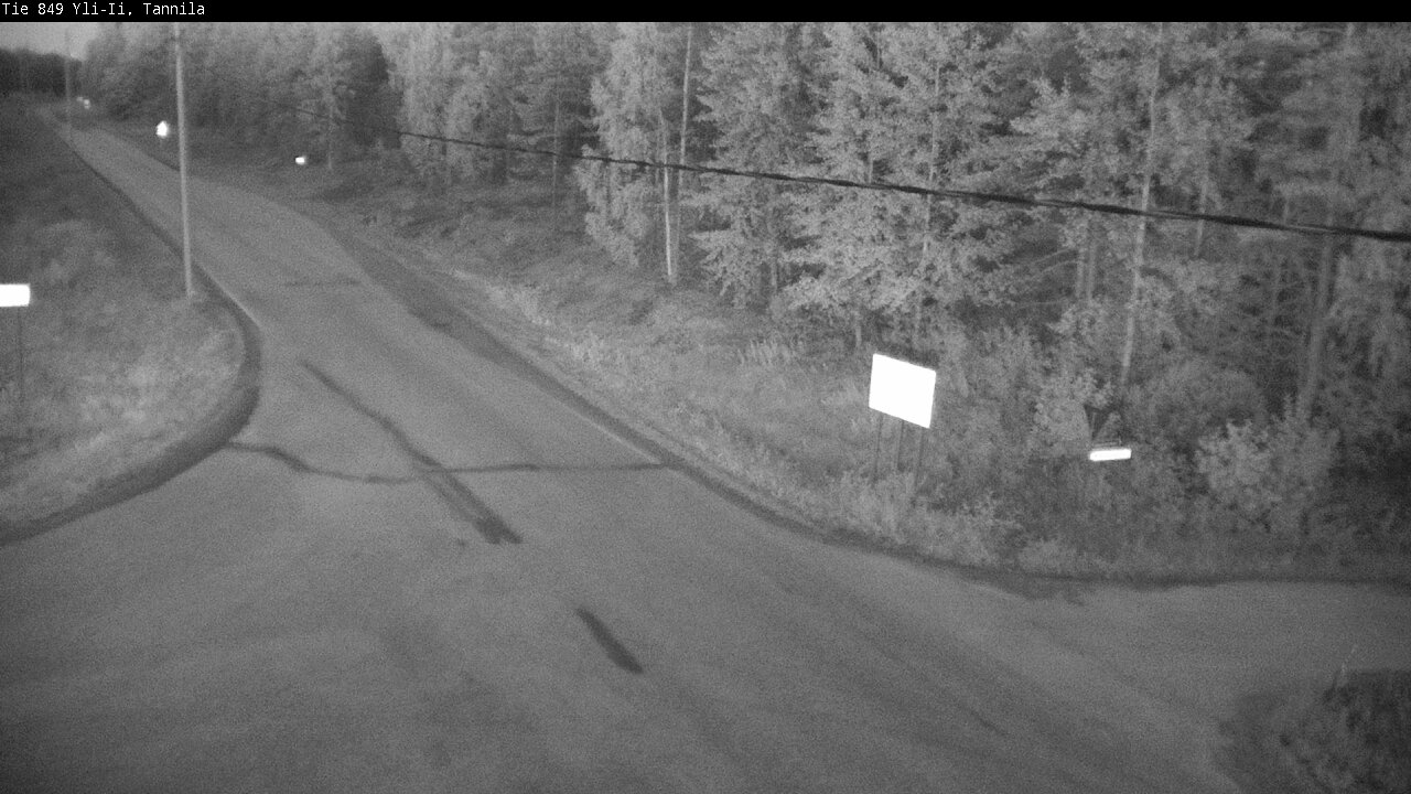 Weather Camera Image Road 849 Yli-Ii, Tannila, Oulu, Pohjois-Pohjanmaa