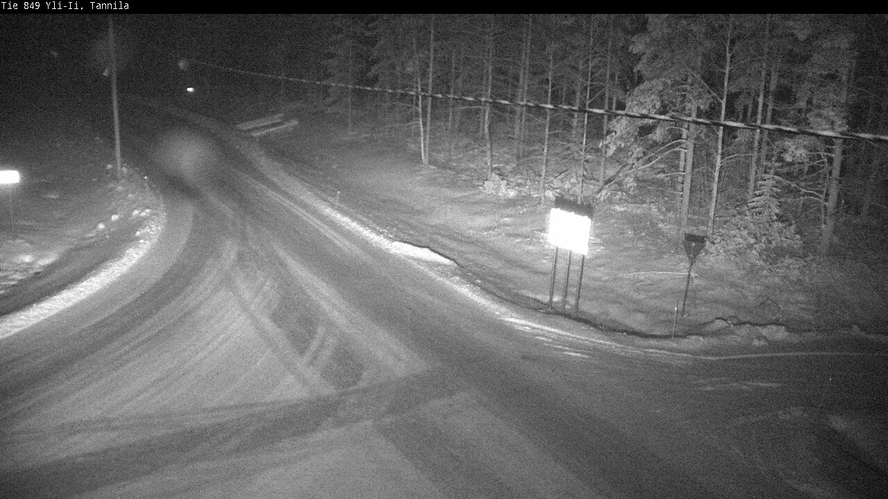 Weather Camera Image Road 849 Yli-Ii, Tannila, Oulu, Pohjois-Pohjanmaa