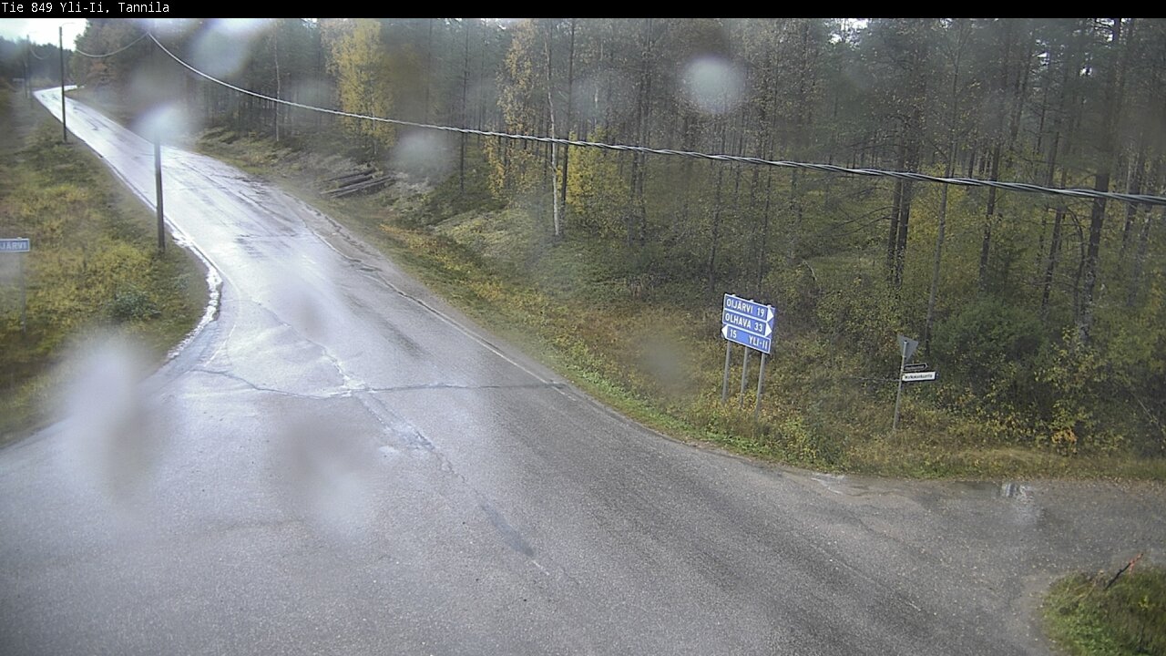 Weather Camera Image Road 849 Yli-Ii, Tannila, Oulu, Pohjois-Pohjanmaa