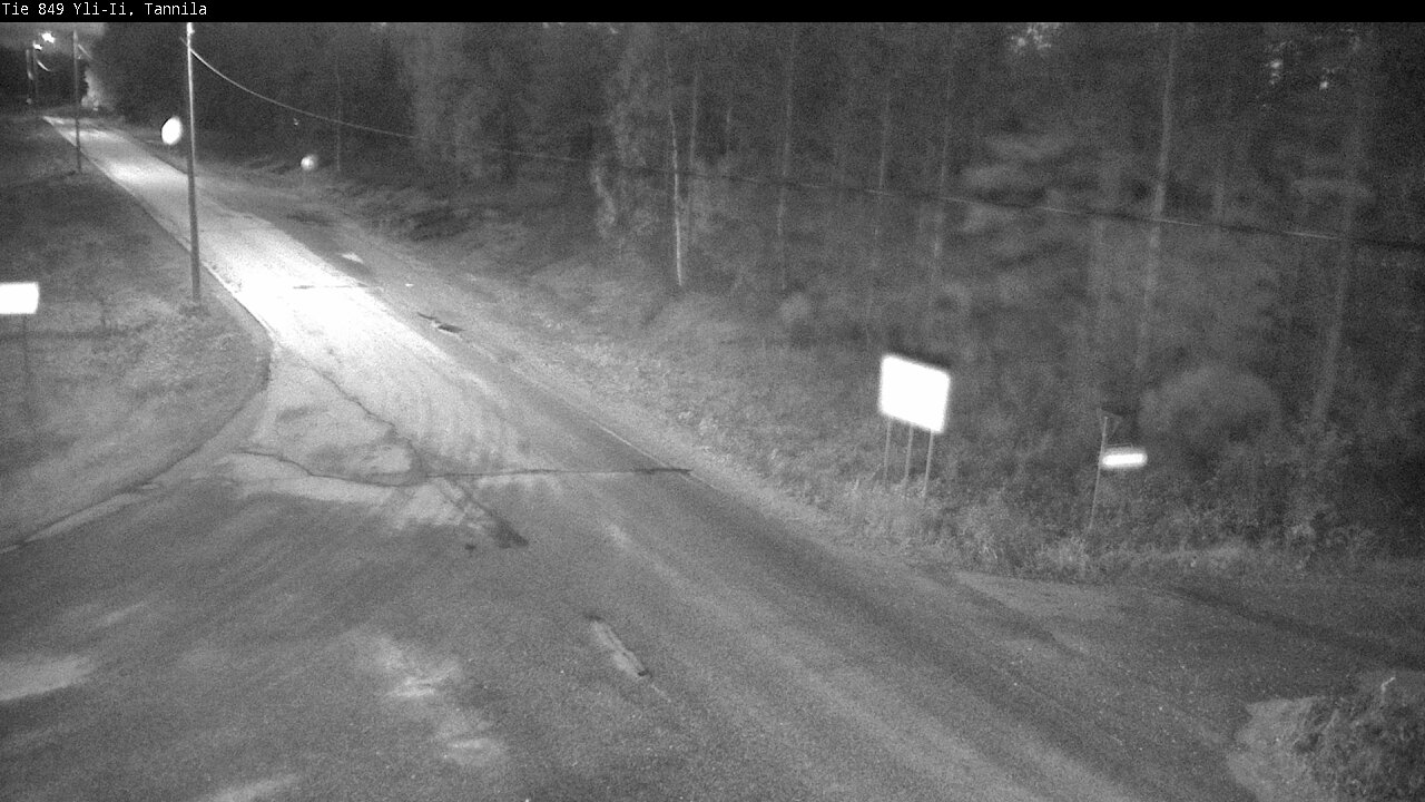 Weather Camera Image Väg 849 Yli-Ii, Tannila, Oulu, Pohjois-Pohjanmaa