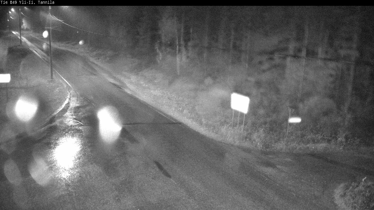 Weather Camera Image Väg 849 Yli-Ii, Tannila, Oulu, Pohjois-Pohjanmaa