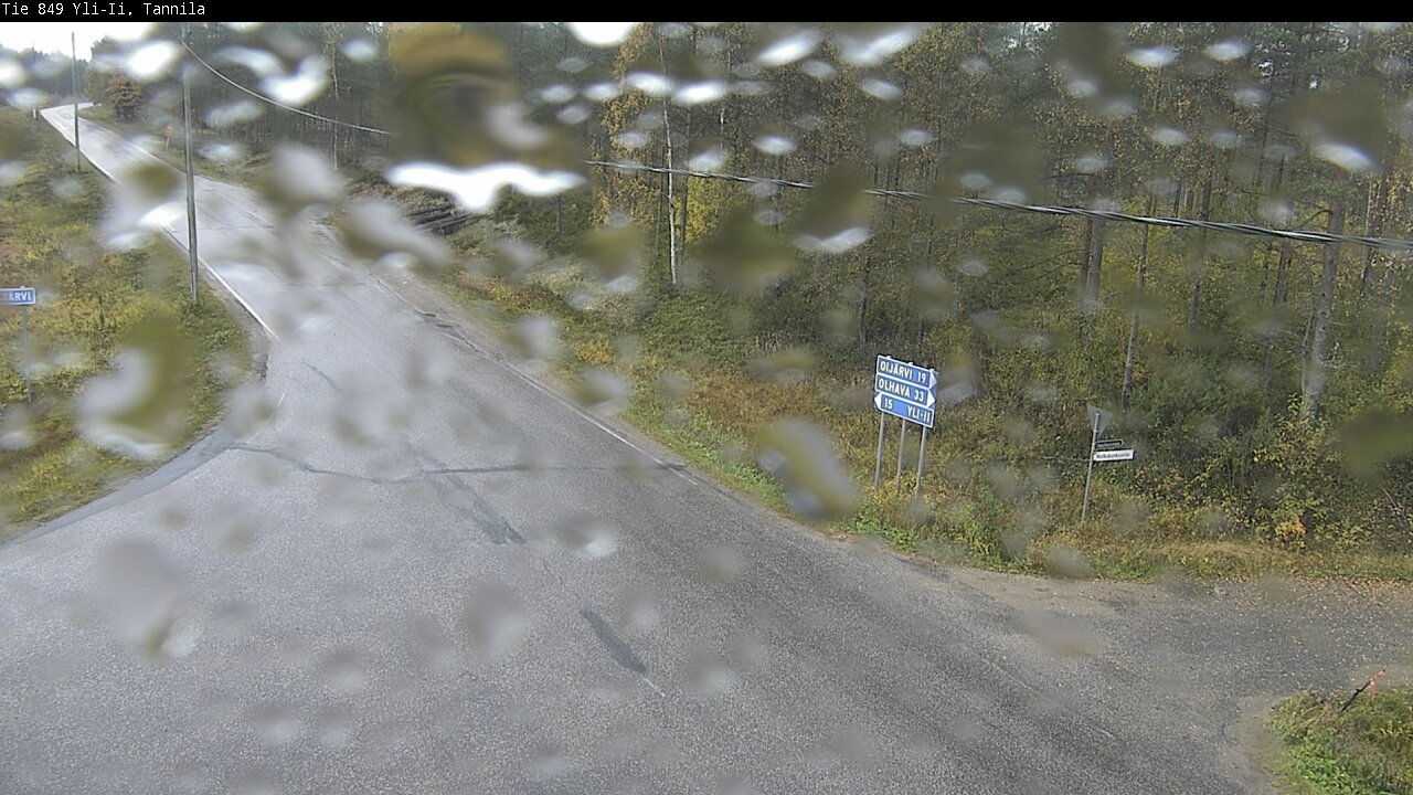 Weather Camera Image Väg 849 Yli-Ii, Tannila, Oulu, Pohjois-Pohjanmaa
