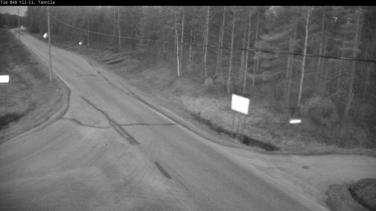 Weather Camera Image Road 849 Yli-Ii, Tannila, Oulu, Pohjois-Pohjanmaa