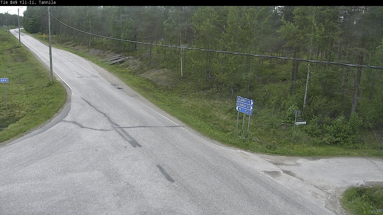 Kelikamerat Kuva Tie 849 Yli-Ii, Tannila, Oulu, Pohjois-Pohjanmaa