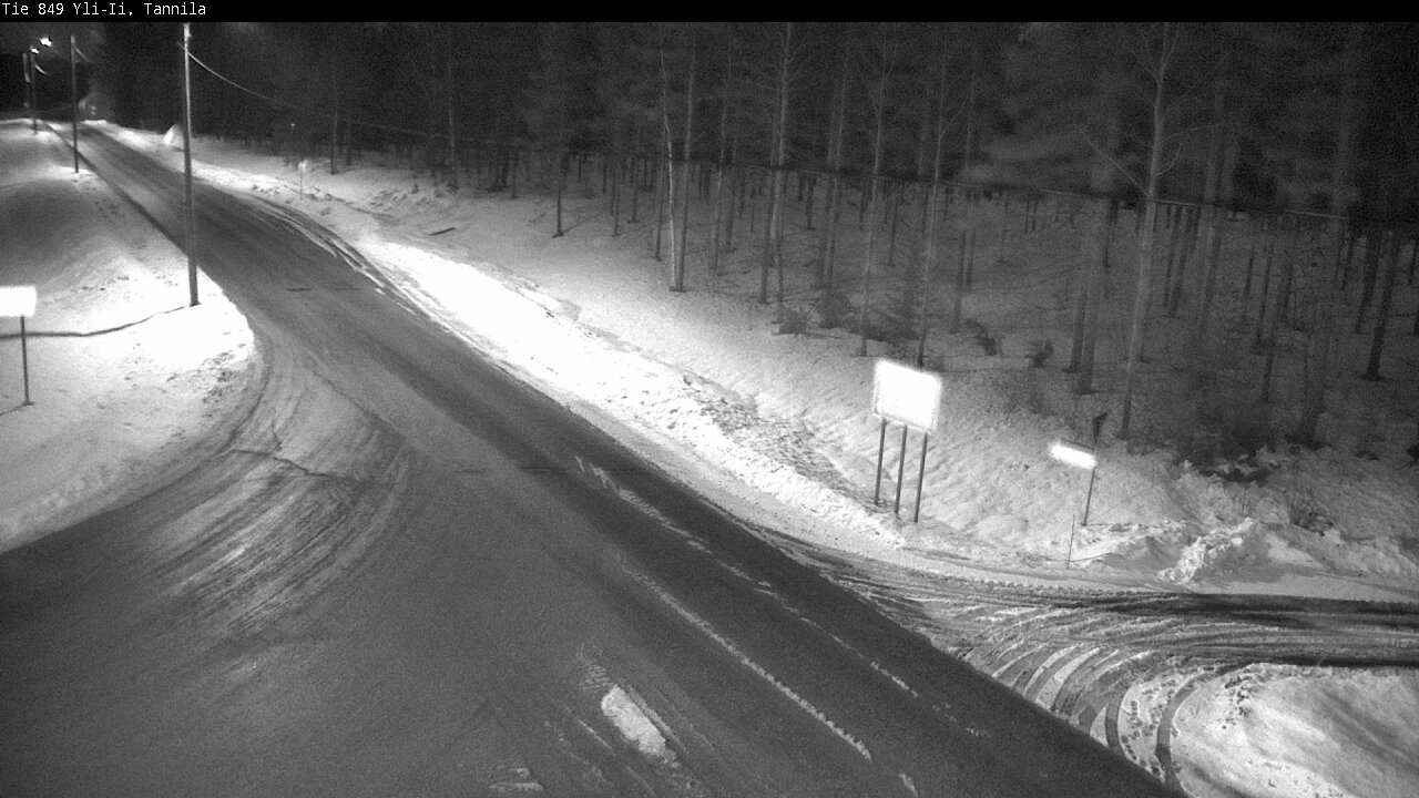 Weather Camera Image Road 849 Yli-Ii, Tannila, Oulu, Pohjois-Pohjanmaa