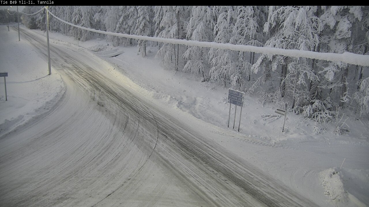 Kelikamerat Kuva Tie 849 Yli-Ii, Tannila, Oulu, Pohjois-Pohjanmaa
