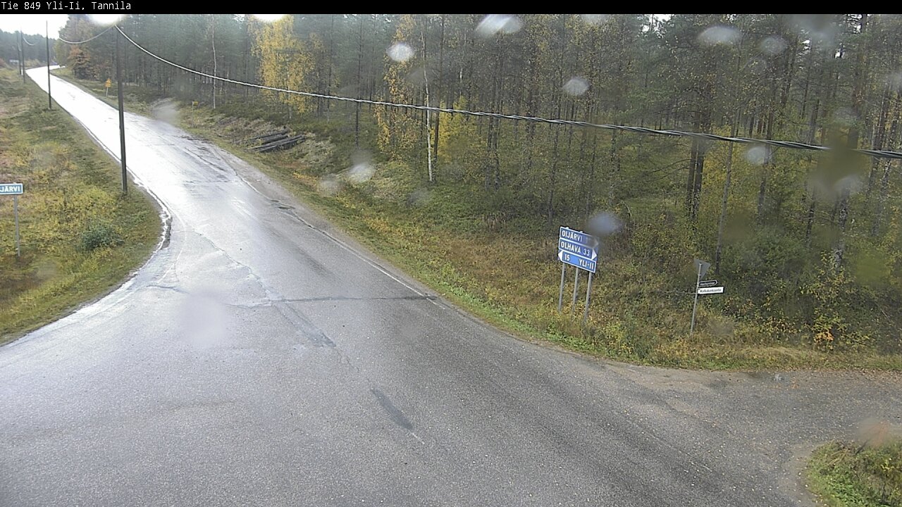 Weather Camera Image Road 849 Yli-Ii, Tannila, Oulu, Pohjois-Pohjanmaa