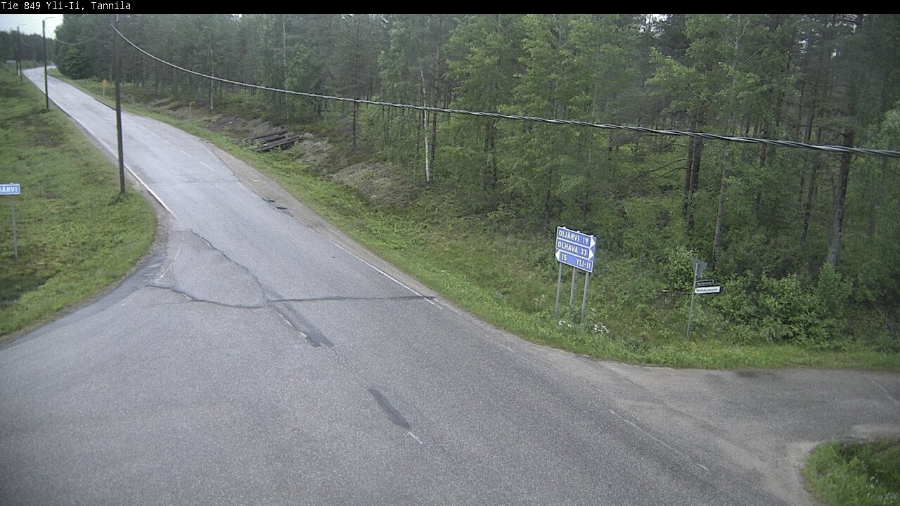 Kelikamerat Kuva Tie 849 Yli-Ii, Tannila, Oulu, Pohjois-Pohjanmaa