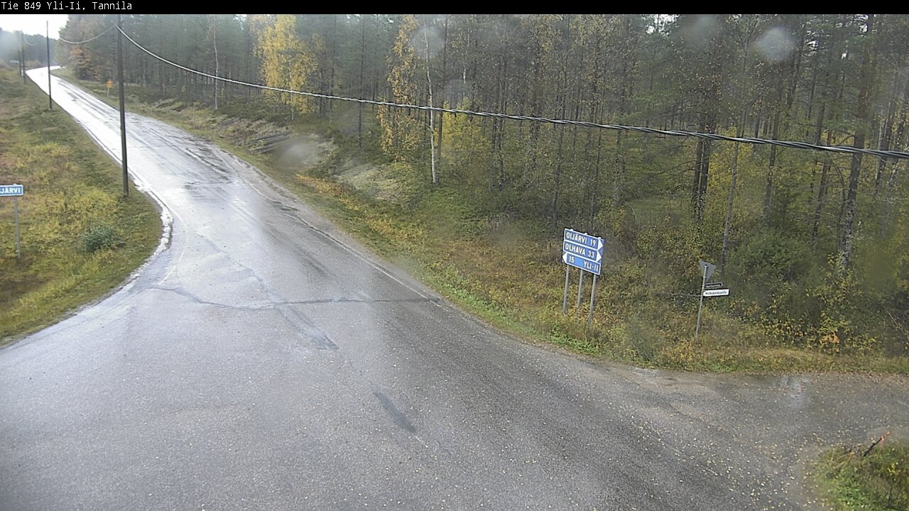 Kelikamerat Kuva Tie 849 Yli-Ii, Tannila, Oulu, Pohjois-Pohjanmaa