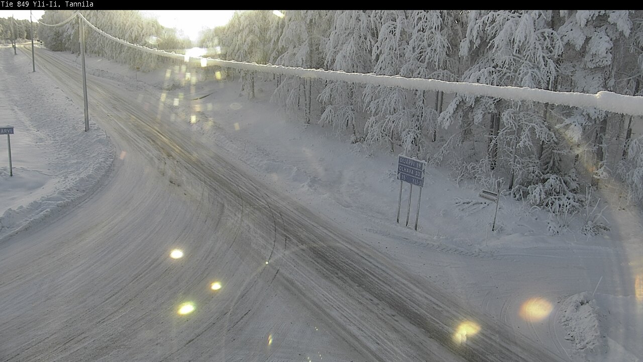 Kelikamerat Kuva Tie 849 Yli-Ii, Tannila, Oulu, Pohjois-Pohjanmaa