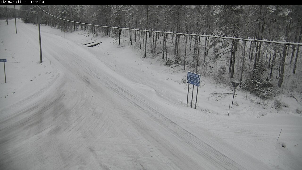 Kelikamerat Kuva Tie 849 Yli-Ii, Tannila, Oulu, Pohjois-Pohjanmaa