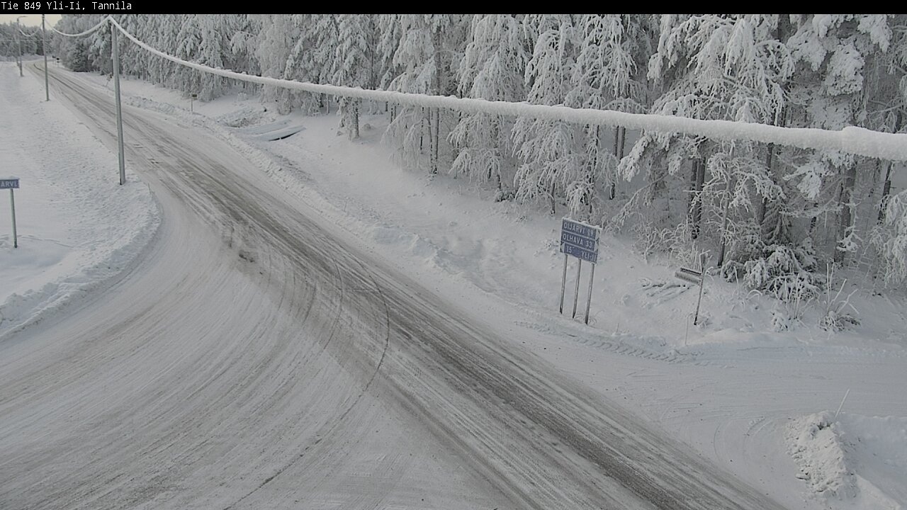 Kelikamerat Kuva Tie 849 Yli-Ii, Tannila, Oulu, Pohjois-Pohjanmaa