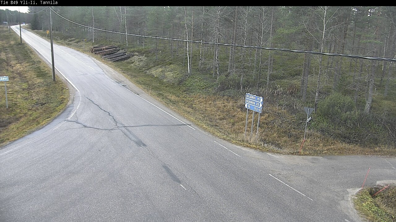 Kelikamerat Kuva Tie 849 Yli-Ii, Tannila, Oulu, Pohjois-Pohjanmaa