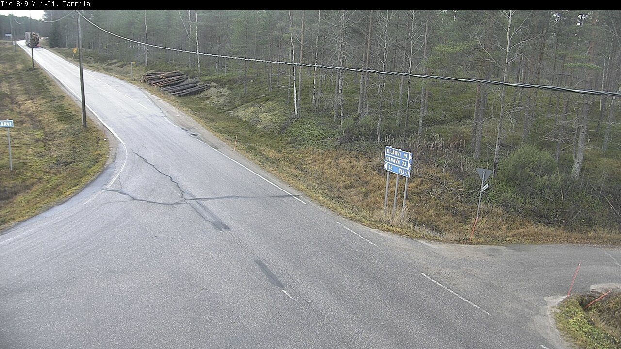 Kelikamerat Kuva Tie 849 Yli-Ii, Tannila, Oulu, Pohjois-Pohjanmaa