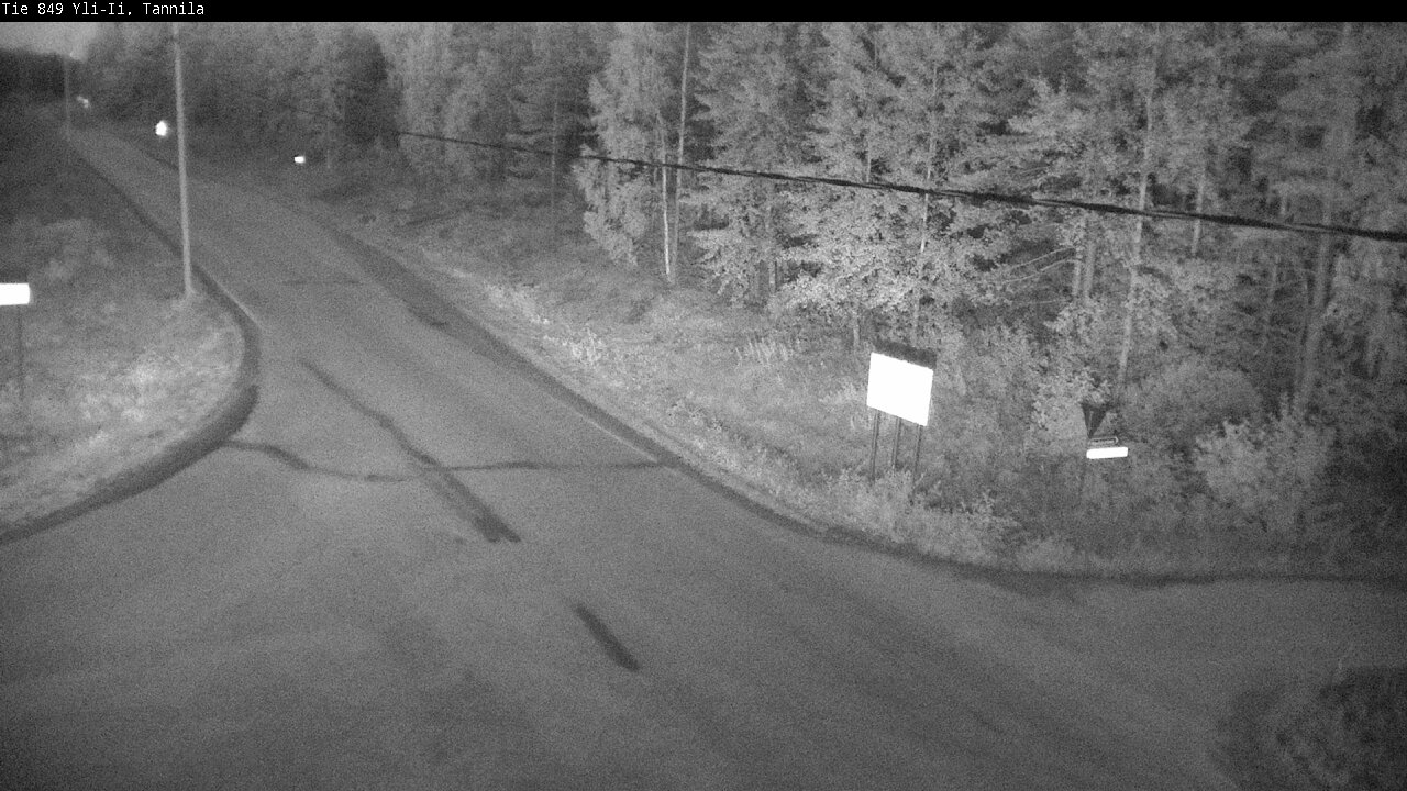 Weather Camera Image Road 849 Yli-Ii, Tannila, Oulu, Pohjois-Pohjanmaa