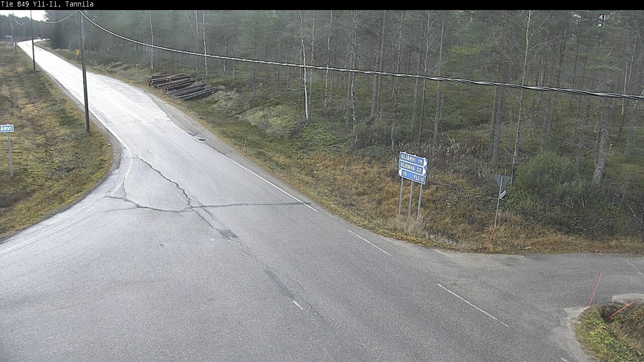 Kelikamerat Kuva Tie 849 Yli-Ii, Tannila, Oulu, Pohjois-Pohjanmaa